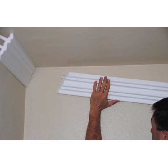 Creative Crown Foam Molding | 96 Ft of 3.5 Engel Foam Crown Molding kit  W/precut Corners on end of Lengths 4 Inside & 1 Out (Available in 5 Other