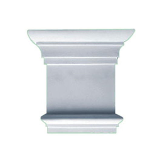 8 1/4in.W x 7 7/8in.H Traditional Capital (Fits Pilasters up to 5 1/4in.W x 5/8in.D)