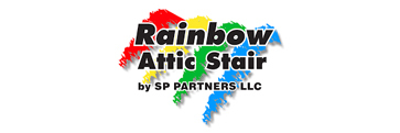Rainbow Attic Stair Prestige Telescoping Attic Ladder - Orange