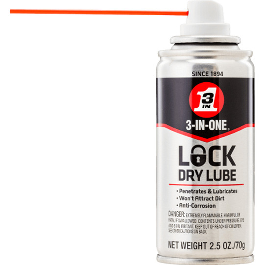 WD40 3 In 1 Lock Dry Lubricant Helpful 2