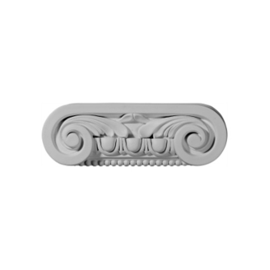 9 1/2in.W x 3 1/8in.H x 2 1/4in.D Southampton Capital (Fits Pilasters up to 5 3/4in.W x 5/8in.D)