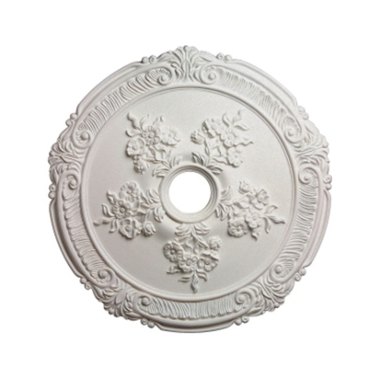 26in.OD Attica with Rose Ceiling Medallion (Fits Canopies up to 4 1/2in.) No Finish
