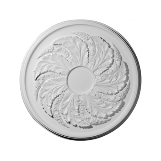 42 1/8in.OD Sellek Ceiling Medallion (Fits Canopies up to 9in.) No Finish