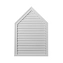 12in.W x 32in.H x 1 3/4in.P, Peaked Gable Vent - Functional