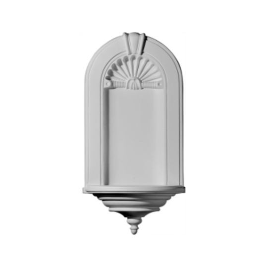 15 1/2in.W x 31 1/2in.H x 7 3/8in.D, Smooth Niche, Surface Mount