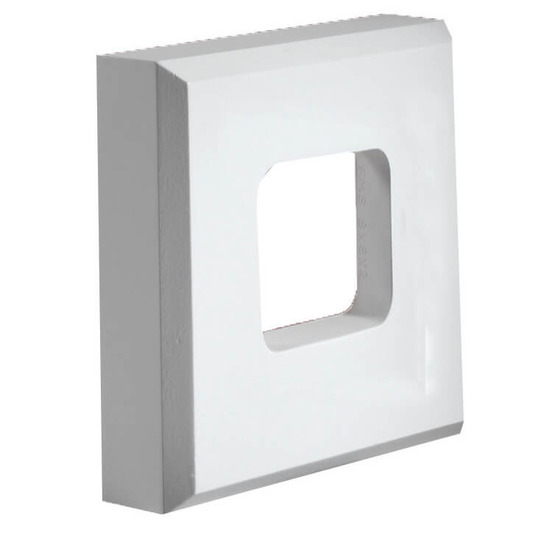 FMS8X8X2 - Square Style, 8&quot; Width, 8&quot; Height, 3 11/16&quot; Inside Width, 2 11/16&quot; Inside Height, 2&quot; Projection Fixture Mount