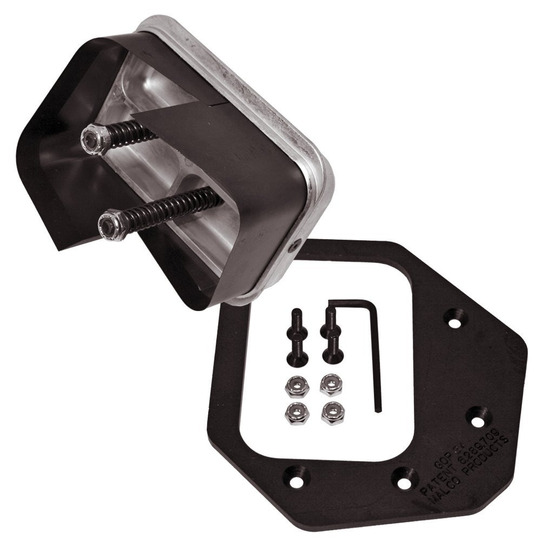 Lg. Rect. Hole Punch &amp; Die Assembly 3in. x 4in.