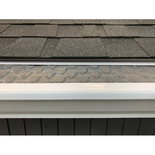 Snap-Fit Gutter Guard NEW Style Installed