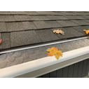 Flex-Fit Gutter Guard NEW Style Installed with debris