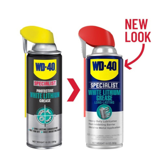 WD40 Specialist White Lithium Grease Helpful 1
