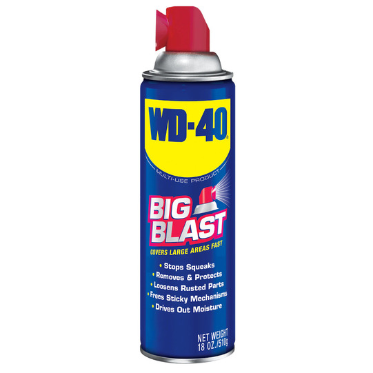 WD40 Lubricant Big Blast Helpful 1