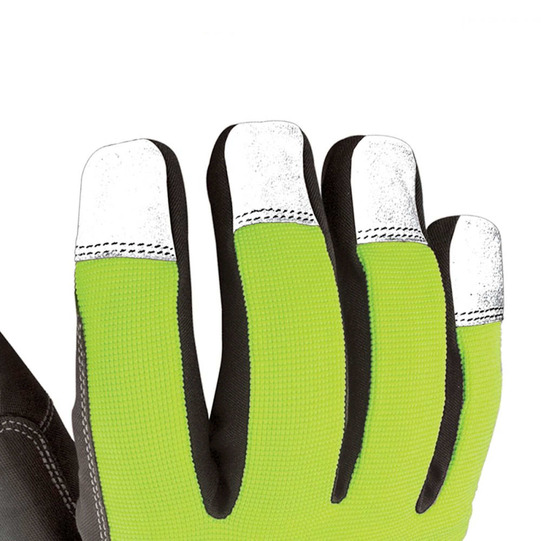 Youngstown Glove Safety Lime HiVis Waterproof Winter Glove Finger Tips