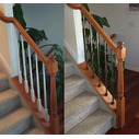 Carolina Stair Supply Ole Iron Slide Balusters - Knee Wall Helpful Image 3