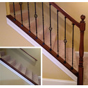Carolina Stair Supply Ole Iron Slide Balusters - Knee Wall Helpful Image 4