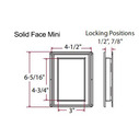 Solid Face Mini CAD Drawing