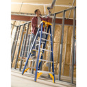 Werner Type IAA Fiberglass Electricians Step Ladder Helpful 4