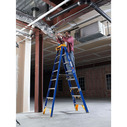 Werner Type IAA Fiberglass Electricians Step Ladder Helpful 8