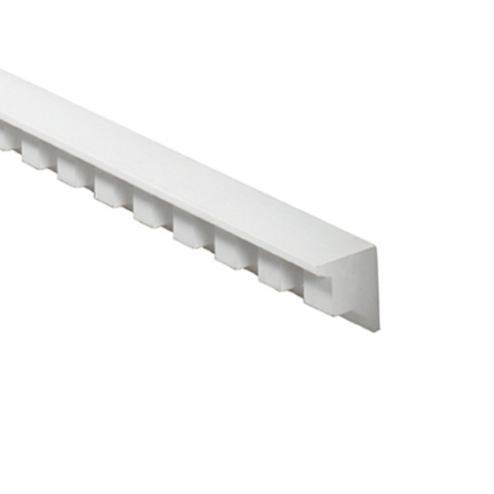 2 1/4&quot; Projection, 2 3/8&quot;Height, 8 Foot Length, 1/4&quot; Bottom Thickness, 2&quot; Design Repeat, 1&quot; Tooth, 1&quot; Space Dentil Moulding