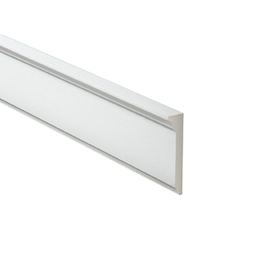 MLD224-12 : 1 1/2&quot; Projection, 5 1/2&quot; Height, 12 Foot Length, 3/8&quot; Bottom Thickness Moulding