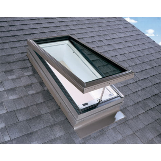 Velux VCE Curb Mounted Venting Electric Skylight Helpful 1
