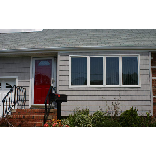 Front View of Siding